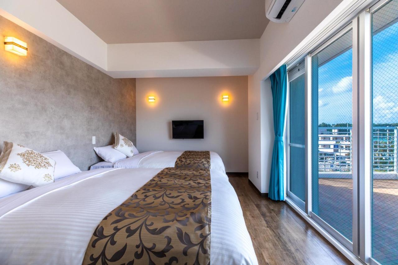 Aparthotel Mr Kinjo 万座ビーチ前 Onna Zewnętrze zdjęcie